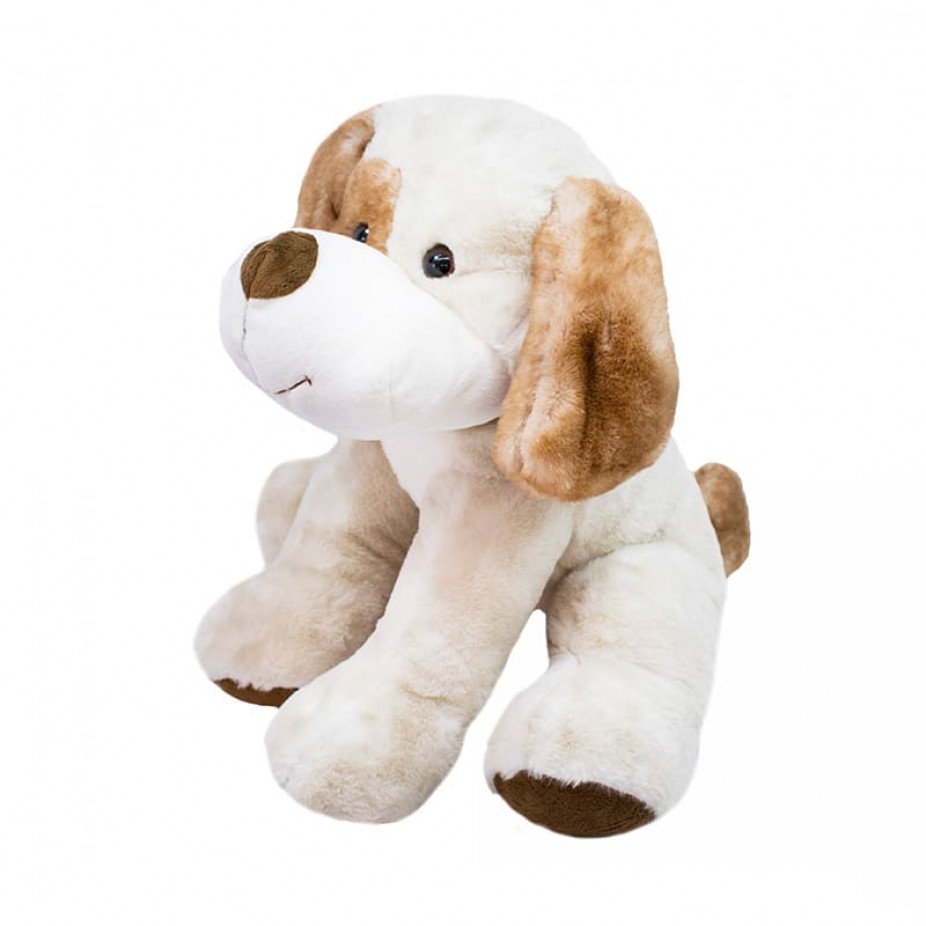 Smiling Plush Dog - 36cm