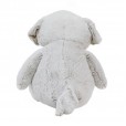 Cachorro Branco Com Laço 45cm