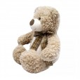 Urso de Pelúcia Marrom com Laço - 34 cm