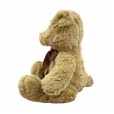 Urso de Pelúcia Marrom com Laço - 25 cm