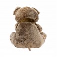 Urso de Pelúcia Marrom Com Laço - 36cm