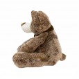 Urso de Pelúcia Marrom Com Laço - 36cm