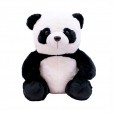 Urso Panda de Pelúcia Sentado - 42 cm