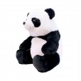 Urso Panda de Pelúcia Sentado - 42 cm