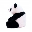 Urso Panda de Pelúcia Sentado - 42 cm