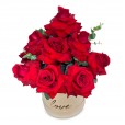 Caixa de Rosas Charm LOVE