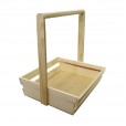 Large Wooden Basket 3 - Without writing